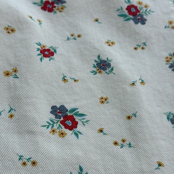 Billabong Cream Floral Straight Leg Jeans - Picture 6 of 16